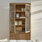 Riviera Maison Buffetkast eiken - Brescia Cabinet - Gerecycled Eikenhout, Gehard Glas - Bruin