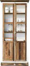 Riviera Maison Buffetkast - Kast - Driftwood Glass Cabinet - Wit