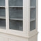 Riviera Maison Buffetkast, keukenkast groot - Bedford Cabinet XL - Mangohout, gehard Glas - Wit