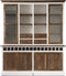 Riviera Maison Buffetkast Met Wijnrek - Driftwood Double Cabinet With Winerack - Wit