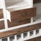 Riviera Maison Buffetkast Met Wijnrek - Driftwood Double Cabinet With Winerack - Wit
