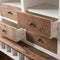 Riviera Maison Buffetkast Met Wijnrek - Driftwood Double Cabinet With Winerack - Wit