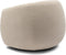 Rivièra Maison Draaibare fauteuil Leonardo, Naturel