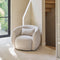 Rivièra Maison Draaibare fauteuil Leonardo, Naturel
