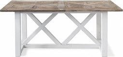 Riviera Maison Eettafel - Château Chassigny Dining Table - 180x90 cm - Wit