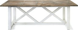 Riviera Maison Eettafel - Château Chassigny Dining Table - 220x100 cm - Wit