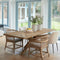 Riviera Maison Eettafel rechthoek - Portland Dining Table 230x100 - Gerecycled Eikenhout - Bruin