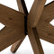 Riviera Maison Eettafel rechthoek - Portland Dining Table 230x100 - Gerecycled Eikenhout - Bruin