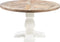 Riviera Maison Eettafel Rond 140 cm - Crossroad Ronde Eettafel - Wit
