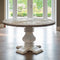 Riviera Maison Eettafel Rond 140 cm - Crossroad Ronde Eettafel - Wit
