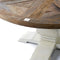 Riviera Maison Eettafel Rond 140 cm - Crossroad Ronde Eettafel - Wit