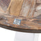 Riviera Maison Eettafel Rond 140 cm - Crossroad Ronde Eettafel - Wit