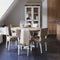 Riviera Maison Eettafel Rond 140 cm - Crossroad Ronde Eettafel - Wit