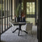 Riviera Maison Eettafel Uitschuifbaar - Le Marais Dining Table Extendable Dia 140/190 x 140 - Zwart - Gerecycled Eikenhout