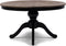 Riviera Maison Eettafel Uitschuifbaar - Le Marais Dining Table Extendable Dia 140/190 x 140 - Zwart - Gerecycled Eikenhout