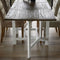 Riviera Maison Eettafel Uitschuifbaar - Wooster Street Dining Table Extendable - 80x70/200 cm - Wit