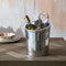 Riviera Maison Enjoy Wine Cooler - Aluminium - Zilver - 19.5x19.5x29.0 cm