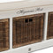 Riviera Maison Halbankje Met Opbergruimte - Hyannis - Wit