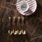 Riviera Maison Ijslepel Ijsschep - RM Loves Ice Spoons - Goud - Set Van 4 Stuks