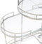 Riviera Maison Keukentrolley - Drankbar - Crosby Street Bar Cart - Set Van 2 Stuks - Zilver