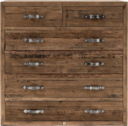 Riviera Maison Ladekast Hout - Connaught Chest of Drawers XL - Bruin