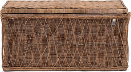 Riviera Maison Opbergkist - Dekenkist - Nusa Dua Trunk Medium - Bruin