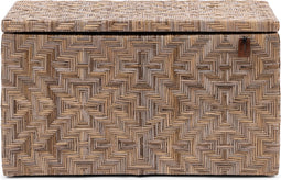 Riviera Maison Opbergkist - Dekenkist - Port Barton Trunk Large - Bruin