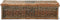 Riviera Maison Opbergkist - Dekenkist - Rustic Rattan Cobblers Wharf Trunk - 160x40 cm - Bruin