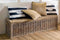Riviera Maison Opbergkist - Dekenkist - Rustic Rattan Cobblers Wharf Trunk - 160x40 cm - Bruin