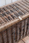 Riviera Maison Opbergkist - Dekenkist - Rustic Rattan Cobblers Wharf Trunk - 160x40 cm - Bruin