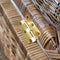 Riviera Maison Opbergkist - Dekenkist - Rustic Rattan Cobblers Wharf Trunk - 90x40 cm - Bruin