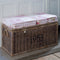Riviera Maison Opbergkist - Dekenkist - Rustic Rattan Cobblers Wharf Trunk - 90x40 cm - Bruin