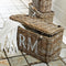 Riviera Maison Opbergmanden Met Deksel - Rustic Rattan Classic RM Basket - Bruin - Set 3 Stuks