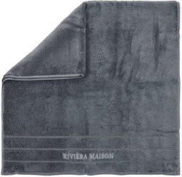 Rivièra Maison RM Elegant Towel anthracite 140x70