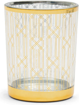 Rivièra Maison RM Graphic Lines Votive gold set van 2
