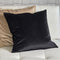 Rivièra Maison RM Velvet Pillow black 60x60