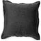 Riviera Maison Rugged Luxe Fern Pillow Cover 50x50 - Polyester, Velvet - Grijs - 50.0x50.0x2.0 cm
