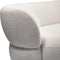 Riviera Maison San Remo Sofa Arm Left 2,5 Seater, bouclé, natural grey