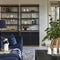 Riviera Maison Stanford Book Cabinet - Reclaimed Oakwood, Poplarwood, Iron - - 107.0x54.0x152.0 cm