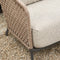 Riviera Maison Tuinbank weerbestendig - Sanur Outdoor Sofa - Stro, IJzer - Beige
