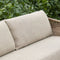 Riviera Maison Tuinbank weerbestendig - Sanur Outdoor Sofa - Stro, IJzer - Beige
