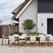 Riviera Maison Tuintafel Hout - Tanjung Outdoor Dining Table - 400x100 cm - Bruin