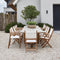 Riviera Maison Tuintafel Hout - Tanjung Outdoor Dining Table - 400x100 cm - Bruin