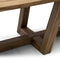 Riviera Maison Tuintafel Hout - Tanjung Outdoor Dining Table - 400x100 cm - Bruin