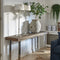 Riviera Maison Wandtafel - Haltafel - Washington Sidetable Hout - Zilver