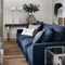 Riviera Maison Wandtafel - Haltafel - Washington Sidetable Hout - Zilver
