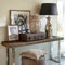 Riviera Maison Wandtafel - Haltafel - Washington Sidetable Hout - Zilver