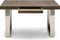 Riviera Maison Washington Desk - Iepenhout, RVS - - 168.0x68.0x38.0 cm