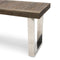 Riviera Maison Washington Desk - Iepenhout, RVS - - 168.0x68.0x38.0 cm