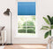 vidaXL - Plissé - rolgordijn - 105x200cm - stofbreedte - 104,4cm - polyester - blauw